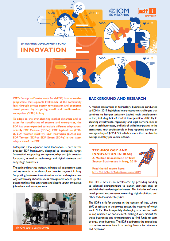 EDF Innovation Overview (EDF-i)